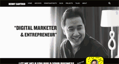 Desktop Screenshot of dennysantoso.com